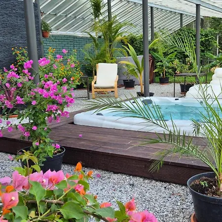 Private House With Sauna, Jacuzzi And Hawaiian Hothouse Villa *