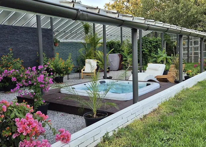 فيلة Private House With Sauna, Jacuzzi And Hawaiian Hothouse *